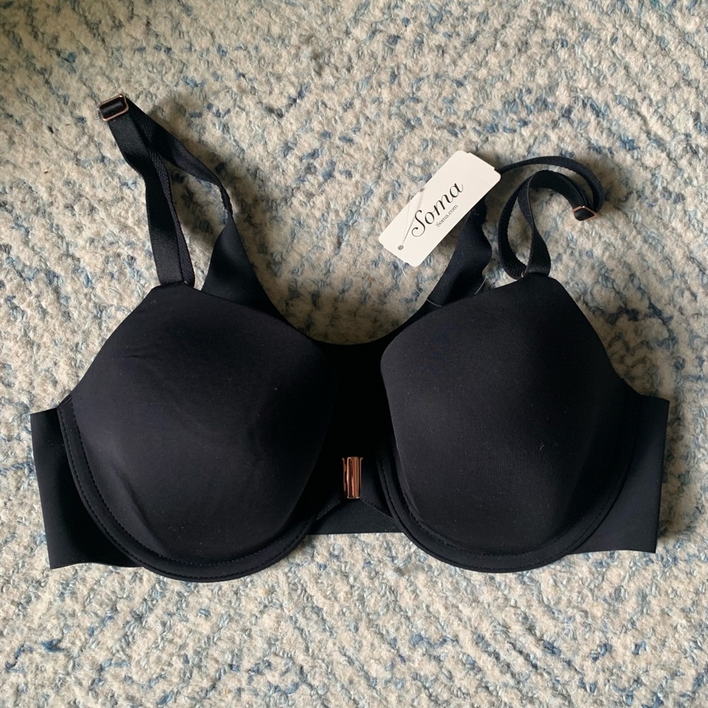Soma perfect coverage front closure bra - NWT